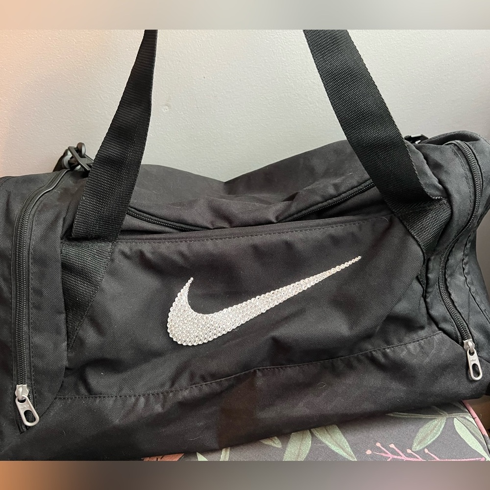 Nike Swarovski crystal duffle bag